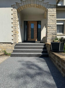 Escalier en revêtement résine 