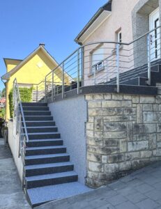 Escalier en résine de marbre