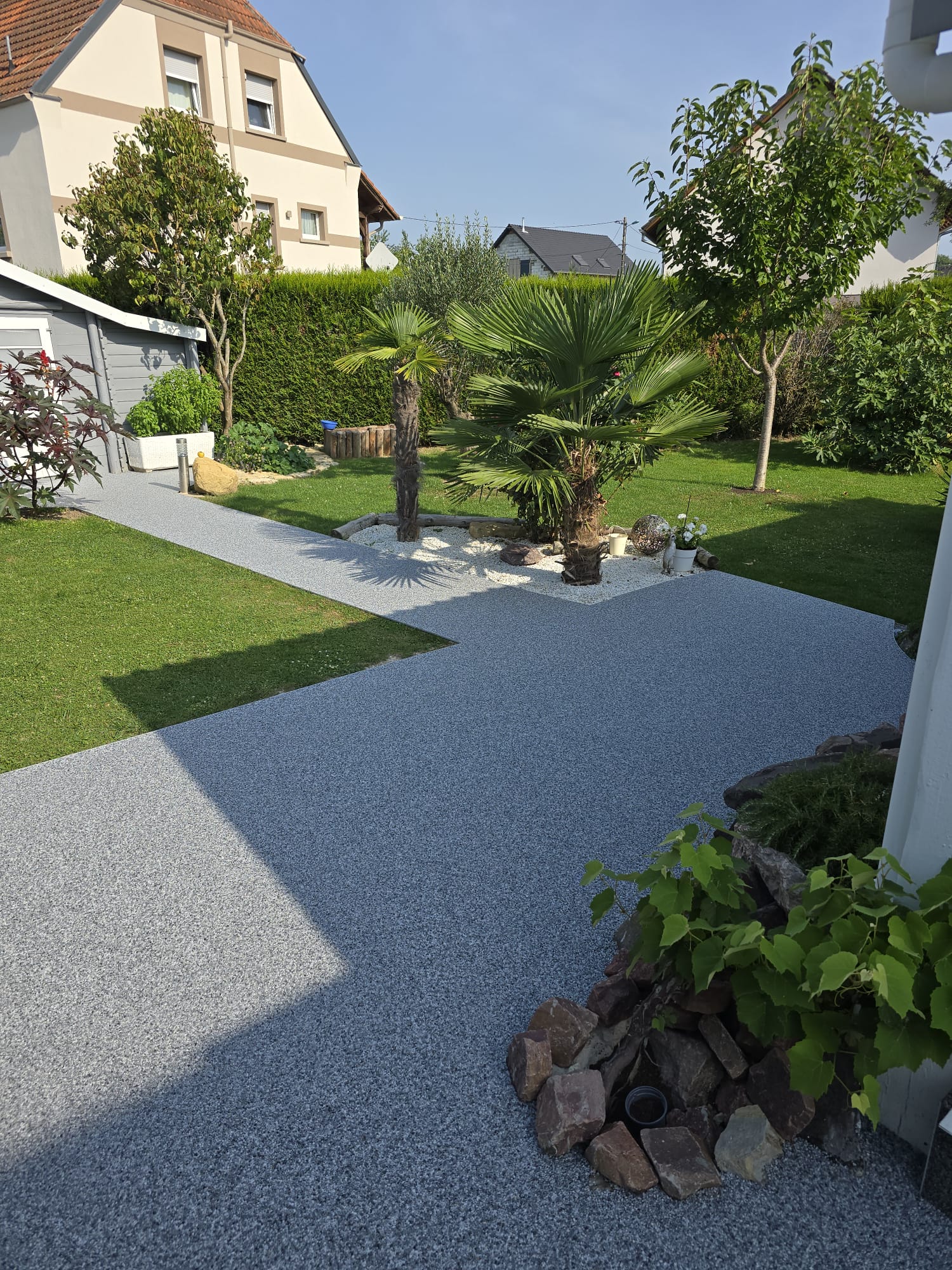 Terrasse en resine